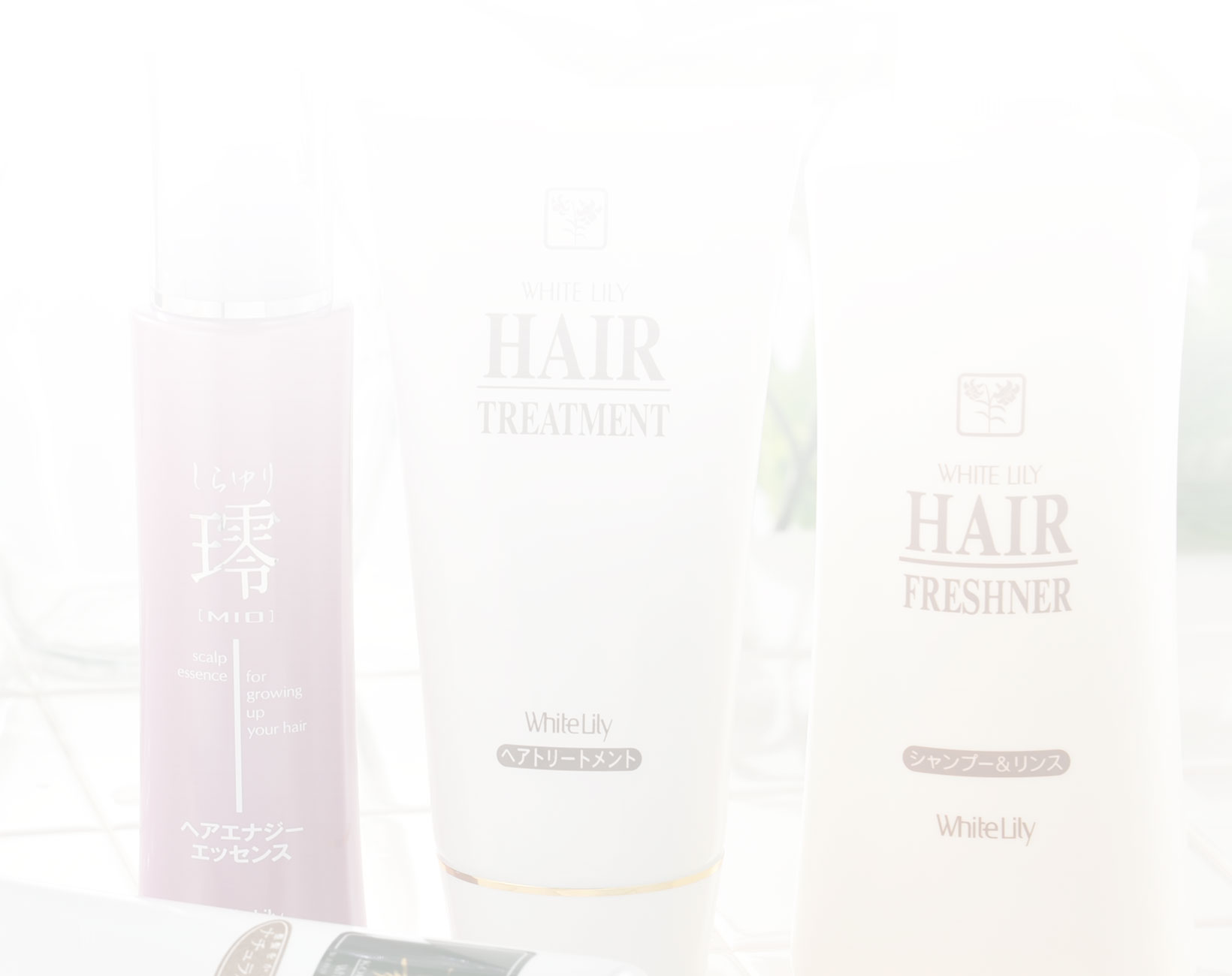 ヘアケアシリーズ | 商品案内 | ホワイトリリー化粧品